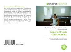 Borítókép a  Argument from Consciousness - hoz