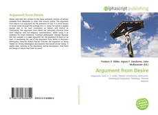 Borítókép a  Argument from Desire - hoz