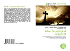 Buchcover von Kalam Cosmological Argument