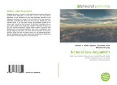 Borítókép a  Natural-law Argument - hoz