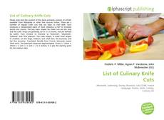 Borítókép a  List of Culinary Knife Cuts - hoz
