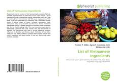 Capa do livro de List of Vietnamese Ingredients 