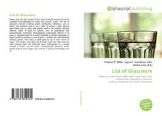 Couverture de List of Glassware