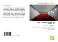 Buchcover von Closet Drama