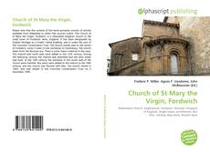 Borítókép a  Church of St Mary the Virgin, Fordwich - hoz