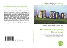 Capa do livro de Archaeoastronomy and Stonehenge 