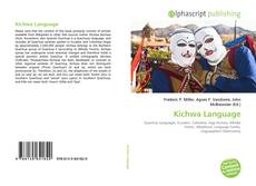Borítókép a  Kichwa Language - hoz