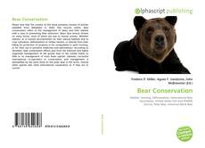 Обложка Bear Conservation