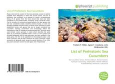 Обложка List of Prehistoric Sea Cucumbers
