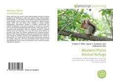 Borítókép a  Western Plains Animal Refuge - hoz