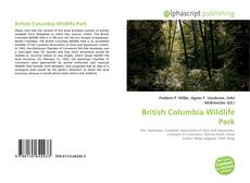 British Columbia Wildlife Park的封面