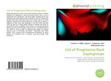 List of Progressive Rock Supergroups的封面