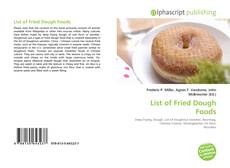 Buchcover von List of Fried Dough Foods