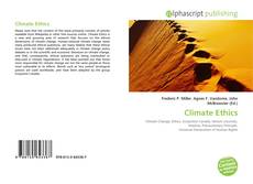 Buchcover von Climate Ethics