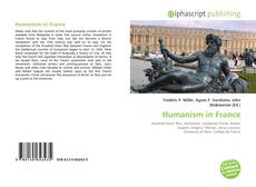 Buchcover von Humanism in France