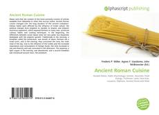 Borítókép a  Ancient Roman Cuisine - hoz
