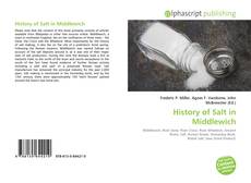 Borítókép a  History of Salt in Middlewich - hoz