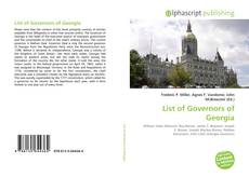 Borítókép a  List of Governors of Georgia - hoz