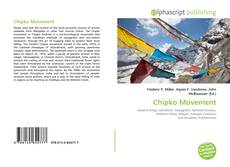 Buchcover von Chipko Movement