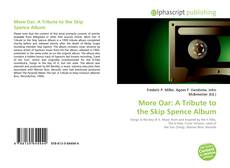 Capa do livro de More Oar: A Tribute to the Skip Spence Album 