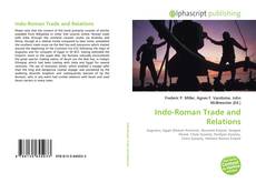 Capa do livro de Indo-Roman Trade and Relations 