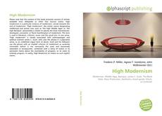 Borítókép a  High Modernism - hoz