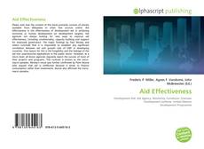 Aid Effectiveness kitap kapağı