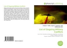 Bookcover of List of Ongoing Military Conflicts