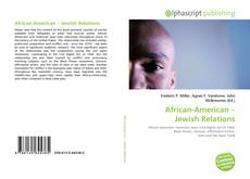 Portada del libro de African-American – Jewish Relations