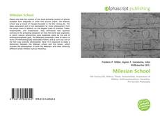 Bookcover of Milesian School