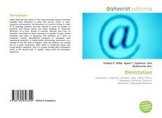 Обложка Denotation