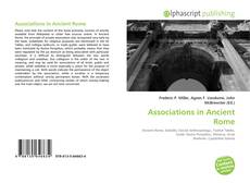 Обложка Associations in Ancient Rome