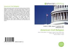 Bookcover of American Civil Religion