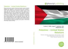 Обложка Palestine – United States Relations