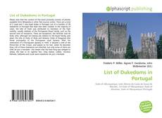Обложка List of Dukedoms in Portugal