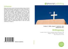 Capa do livro de Orthopraxy 