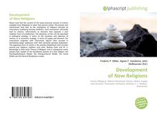 Обложка Development of New Religions