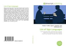List of Sign Languages的封面