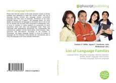 Buchcover von List of Language Families