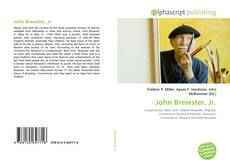 Buchcover von John Brewster, Jr.