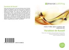 Обложка Paradoxe de Russell