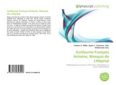 Обложка Guillaume François Antoine, Marquis de L'Hôpital