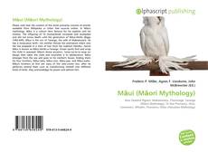 Portada del libro de Māui (Māori Mythology)