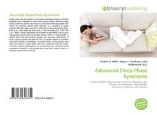 Advanced Sleep Phase Syndrome的封面