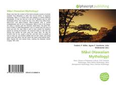 Portada del libro de Māui (Hawaiian Mythology)