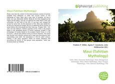 Couverture de Maui (Tahitian Mythology)