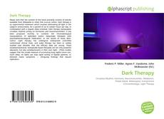 Portada del libro de Dark Therapy