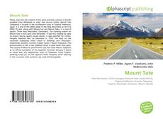 Portada del libro de Mount Tate