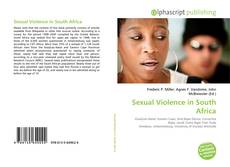 Capa do livro de Sexual Violence in South Africa 