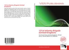 Capa do livro de 131st Infantry Brigade (United Kingdom) 